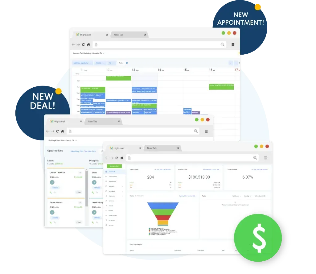 Booking System + Business Analytics​