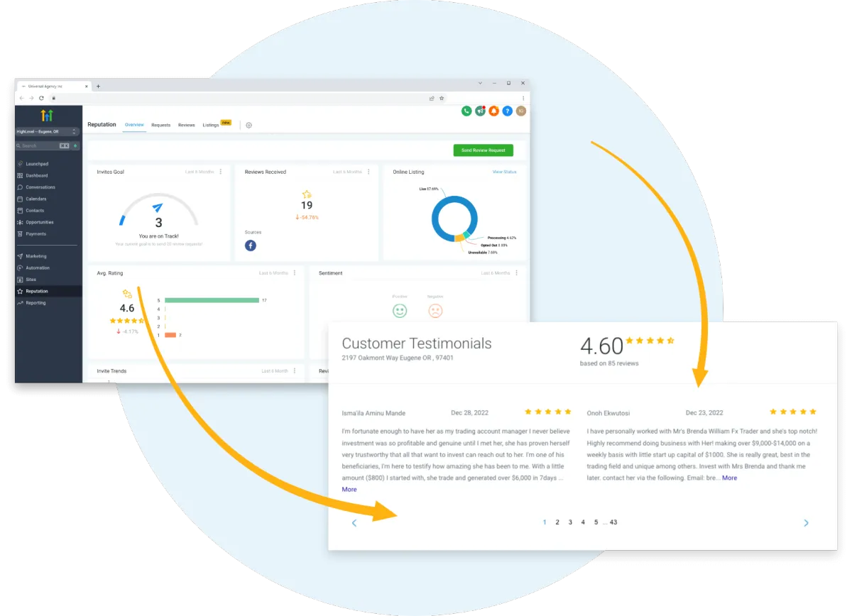Respond to Reviews from One App​